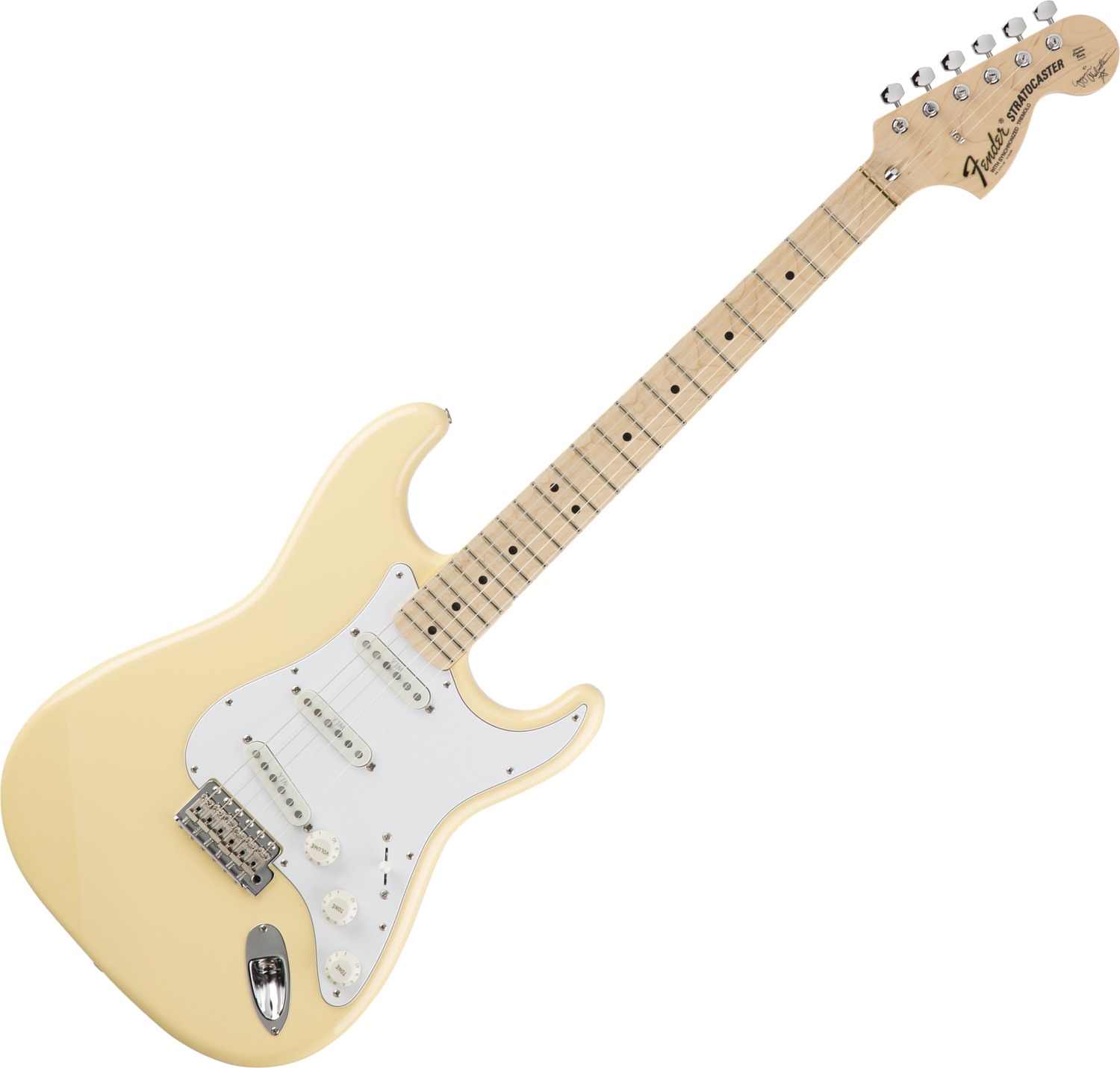 Fender Yngwie Malmsteen Strat MN Vintage White elektromos gitár
