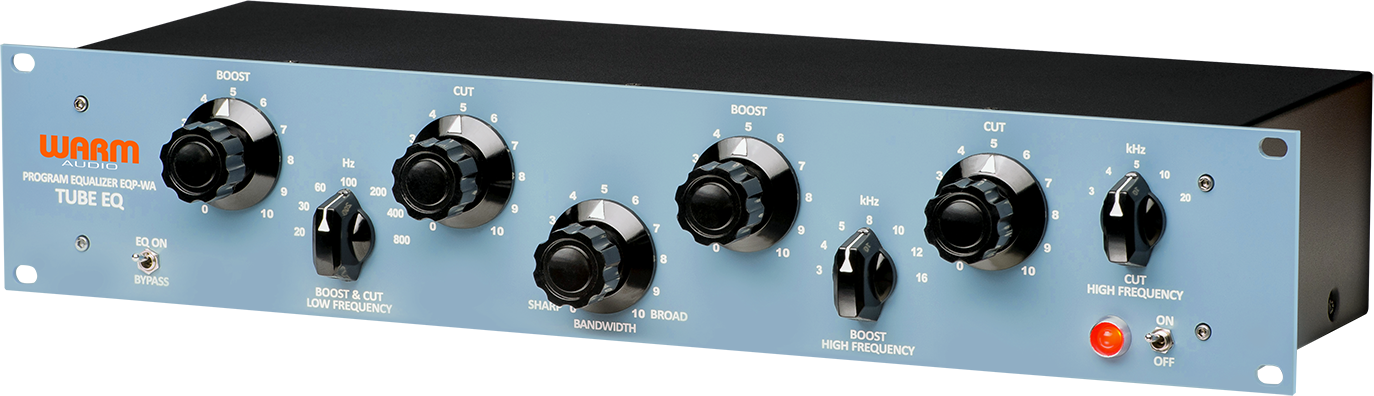 Warm Audio EQP-WA Pultec stílusú csöves hangszínszabályzó