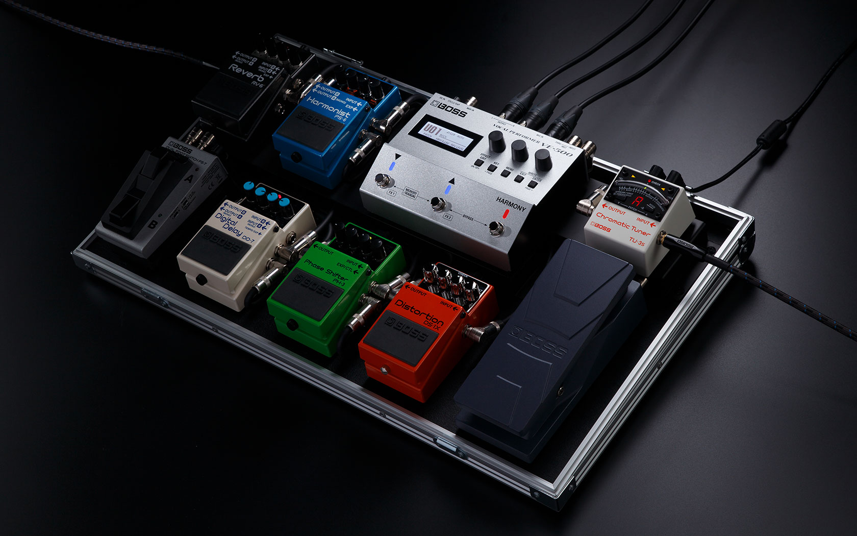 BOSS VE-500 Vocal Performer ének/gitár padló multieffekt