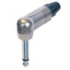 Neutrik NP2RX 6,3 mm-es derékszögű TS dugó
