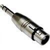 WorldMix EA3FP3 - XLR mama - 6,3 mm-es sztereó jack átalakító adapter