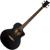 Ortega D7CE-SBK-4 elektro-akusztikus basszusgitár