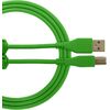 UDG Ultimate Audio Cable A-B zöld 2 m USB kábel