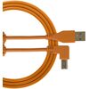 UDG Ultimate Audio Cable A-B Angled narancs 2 m USB kábel