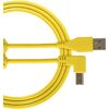 UDG Ultimate Audio Cable A-B Angled sárga 3 m USB kábel