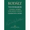 Vegyeskarok (Kodály) - kotta