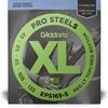D'Addario EPS165-5 ProSteels 45-135 basszus gitárhúr