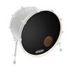 Evans BD22RB EQ3 Reso Black 22" Smooth Black Clear dobbőr