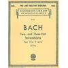 Two- and three-part inventions (Bach) - kotta