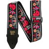 Ernie Ball 4667 Jacquard Strap Red Bird Rising heveder