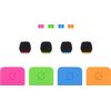 RODE COLORS 3 mikrofonjelölő/kábeljelölő szett Lavalier II/Wireless GO mikrofonokhoz