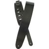 D'Addario 20BL00 Basic Leather fekete gitárheveder
