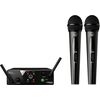 AKG WMS40 Mini Dual Vocal Set vezetéknélküli dupla kézi mikrofon szett (US25B/D)