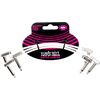 Ernie Ball 6385 Flat Ribbon 15 cm fehér patchkábel szett
