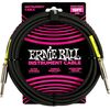 Ernie Ball 6399 fekete 4,5 m gitárkábel