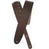 D'Addario 20BL01 Basic Leather barna gitárheveder