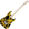 EVH Striped Series Black with Yellow Stripes elektromos gitár