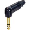 Neutrik NP3RX-B 6,3-as sztereó jack dugó, pipás
