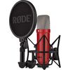RODE NT1 Signature Series nagymembrános kondenzátormikrofon csomag - piros