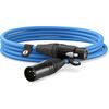 RODE XLR3M XLR-Cable kék 3 m XLR mikrofonkábel