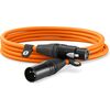 RODE XLR3M XLR-Cable narancssárga 3 m XLR mikrofonkábel