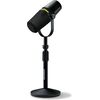 Shure MOTIV MV7+ Black XLR/USB dinamikus podcast mikrofon + asztali mikrofonállvány