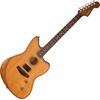 Fender Acoustasonic Standard Jazzmaster RW Aged Natural elektro-akusztikus gitár