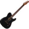 Fender Acoustasonic Standard Telecaster RW Black elektro-akusztikus gitár