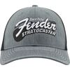 Fender Stratocaster Guitar Hat Heather Gray baseball sapka