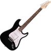 Arrow Tonecaster ST 111 Abyss Black Rosewood/White elektromos gitár