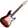 Arrow Tonecaster ST 111 Tobacco Burst Rosewood/White elektromos gitár