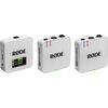 RODE Wireless GO Gen 3 kétcsatornás vezetéknélküli csíptetős mikrofon szett - fehér