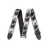 Fender 2" Monogrammed Strap Black/Light Grey/Dark gitárheveder
