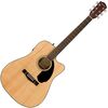 Fender CD-60SCE Dreadnought Natural elektro-akusztikus gitár