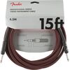 Fender Professional Series 4,5 m Red Tweed gitárkábel