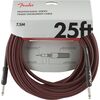 Fender Professional Series 7,5 m Red Tweed gitárkábel