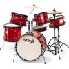 Stagg TIM JR 5/16B RD akusztikus dobszett