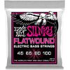 Ernie Ball 2814 Flatwound Super Slinky 45-100 basszusgitárhúr