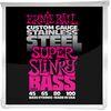 Ernie Ball 2844 Stainless Steel Super Slinky 45-100 basszusgitárhúr