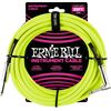 Ernie Ball 6057 neonsárga 7,65m szövet gitárkábel