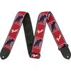 Fender 2" Monogrammed Strap Red/White/Blue gitárheveder