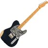 Fender Brad Paisley Road Worn Esquire Telecaster MN Black Sparkle elektromos gitár