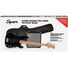 Squier Affinity Precision Bass PJ Black basszusgitár szett