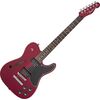 Fender Jim Adkins JA-90 Telecaster Thinline LRL Crimson Red Transparent elektromos gitár