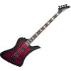 Jackson JS Series Kelly Bird JS3Q Transparent Red Burst elektromos basszusgitár