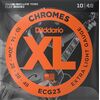 D'Addario ECG23 Chromes Flat Wound 10-48 elektromos gitárhúr