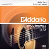 D'Addario EJ10 80/20 Bronze 10-47 akusztikus gitárhúr