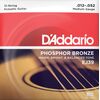 D'Addario EJ39 Phosphor Bronze 12-húros 12-52 akusztikus gitárhúr