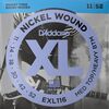 D'Addario EXL116 Nickel Wound 11-52 elektromos gitárhúr