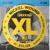 D'Addario EXL125 Nickel Wound 9-46 elektromos gitárhúr